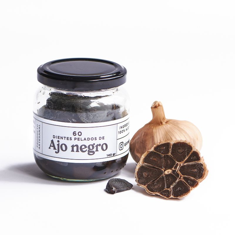 Ajo negro x 60 dientes 140 gr